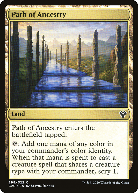 Path of Ancestry (C20) #298 [EN/N] s/o