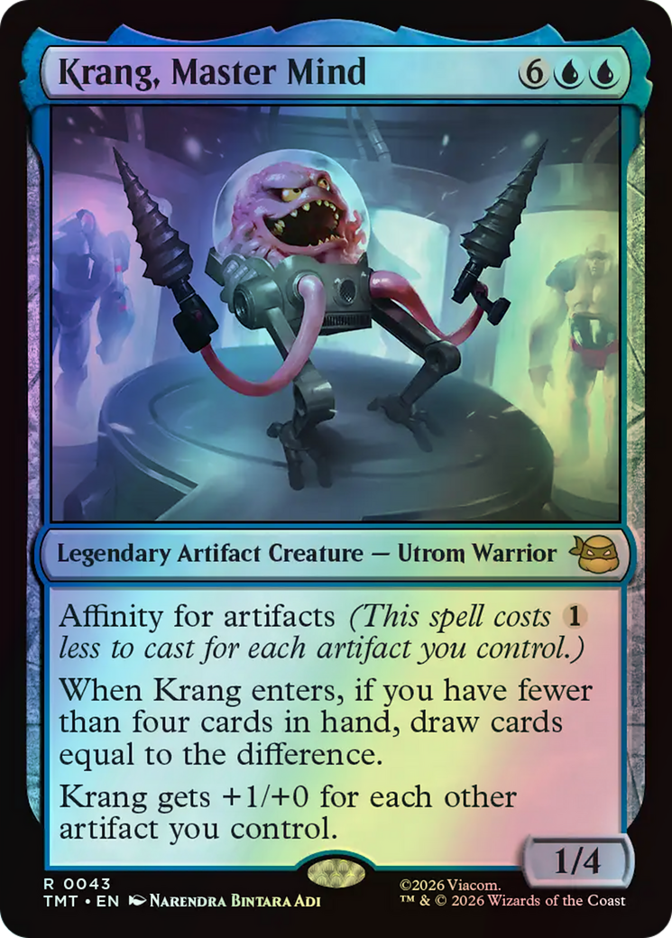 Krang, Master Mind (TMT) #43 [EN/F]