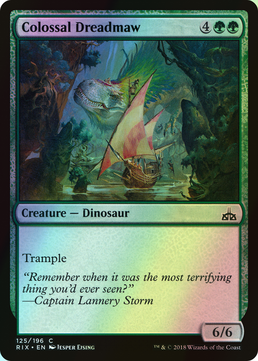 Colossal Dreadmaw (RIX) #125 [EN/F]