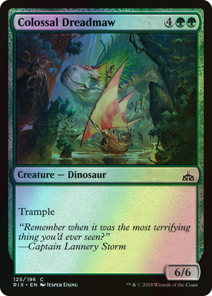 Colossal Dreadmaw (RIX) #125 [EN/F]