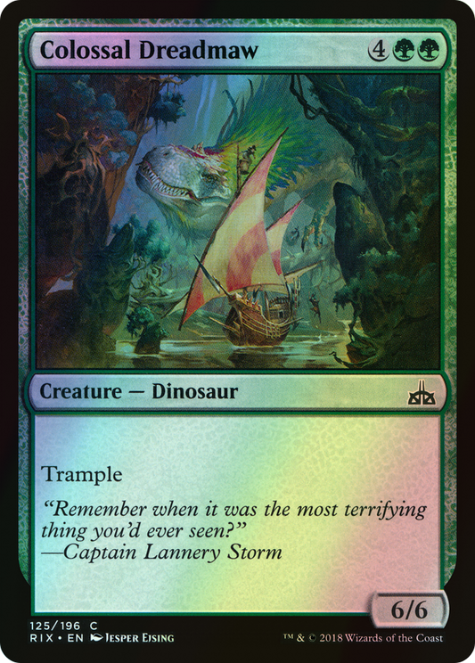 Colossal Dreadmaw (RIX) #125 [EN/F]