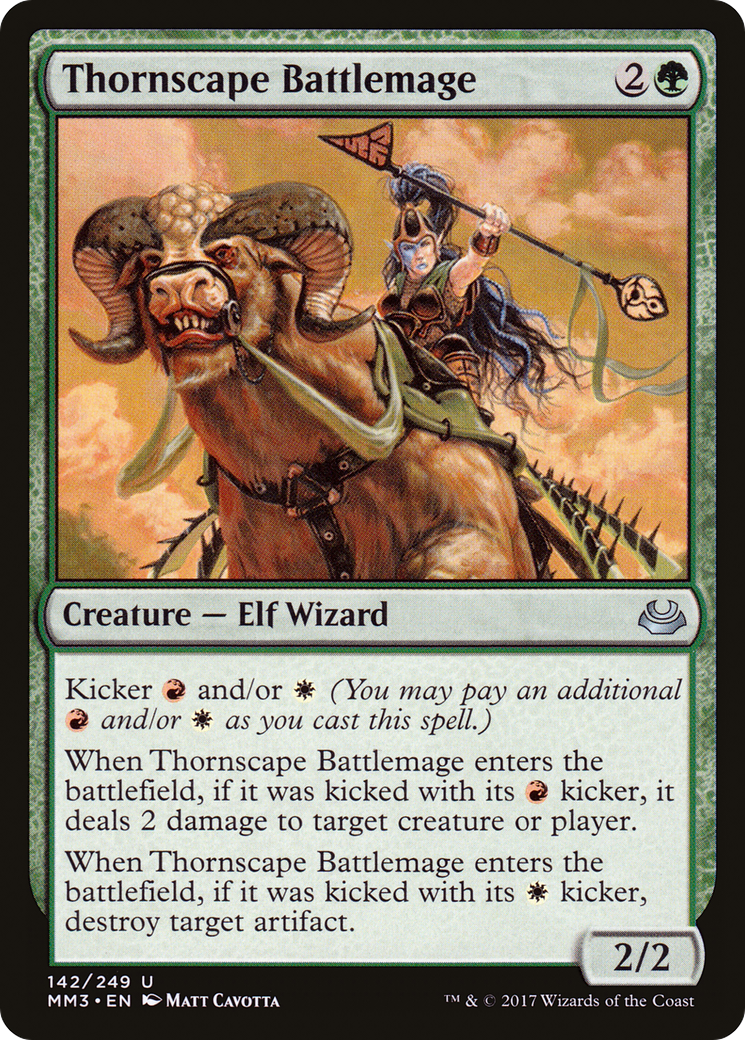 Thornscape Battlemage (MM3) #142 [EN/N]