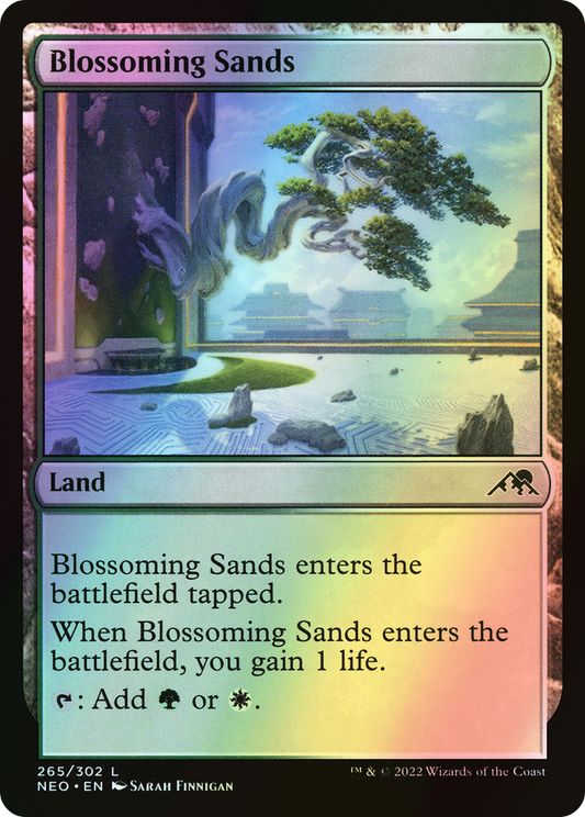 Blossoming Sands (NEO) #265 [EN/F] s/o