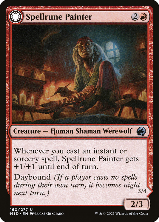 Spellrune Painter // Spellrune Howler (MID) #160 [EN/N]