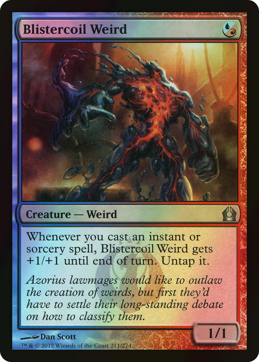 Blistercoil Weird (RTR) #211 [EN/F]