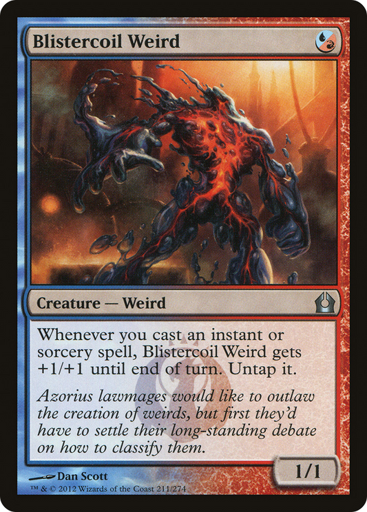 Blistercoil Weird (RTR) #211 [EN/N]