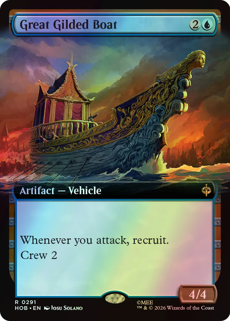 Great Gilded Boat (HOB) #291 [EN/F]