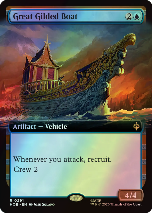 Great Gilded Boat (HOB) #291 [EN/F]