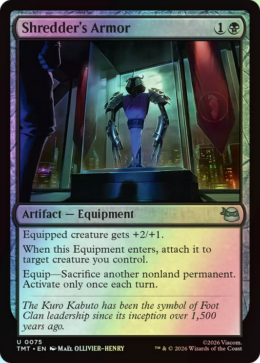 Shredder's Armor (TMT) #75 [EN/F]