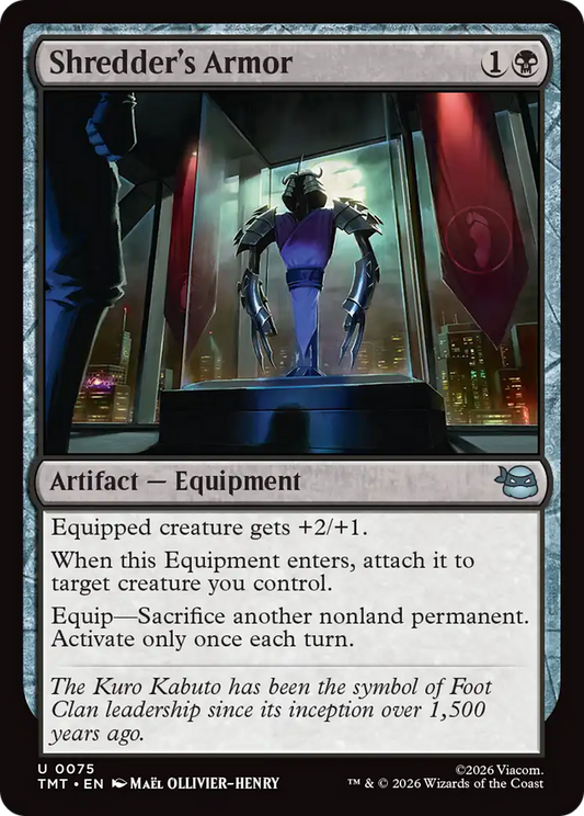 Shredder's Armor (TMT) #75 [EN/N]