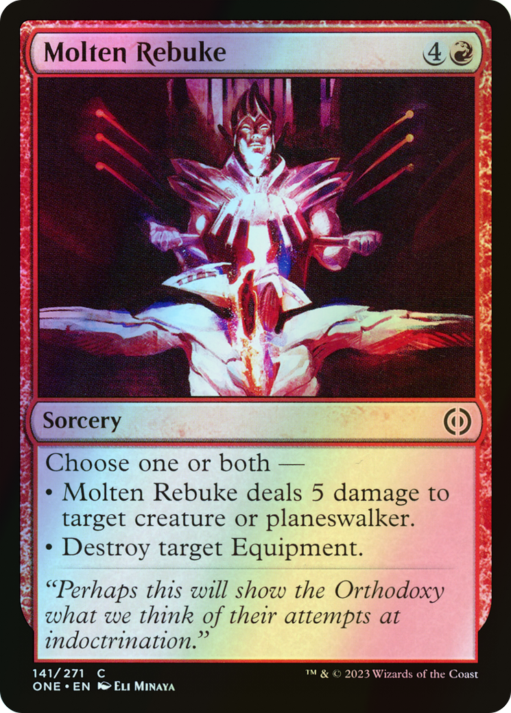 Molten Rebuke (ONE) #141 [EN/F]