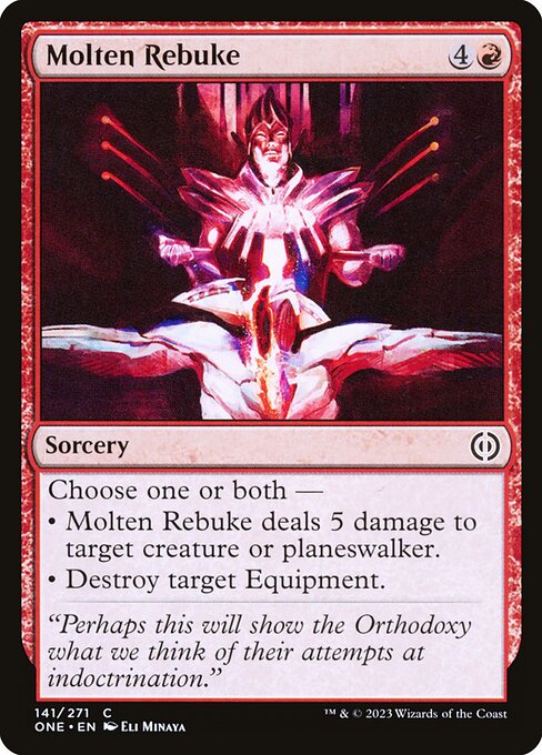 Molten Rebuke (ONE) #141 [EN/N]