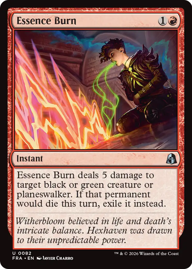 Essence Burn (FRA) #82 [EN/N]