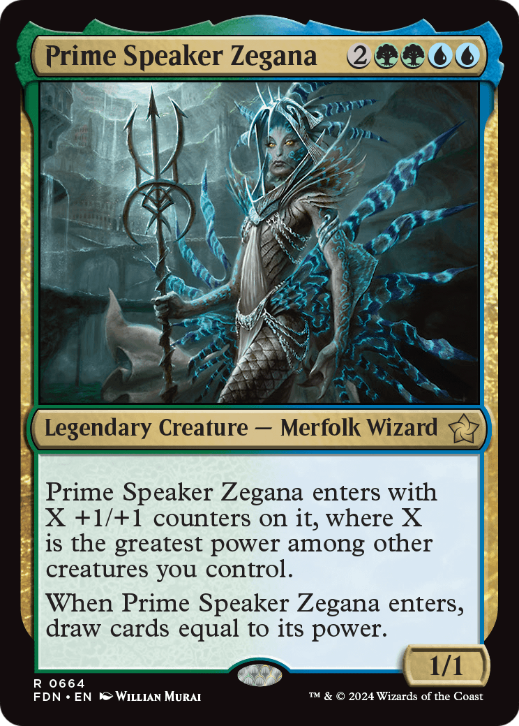 Prime Speaker Zegana (FDN) #664 [EN/N]