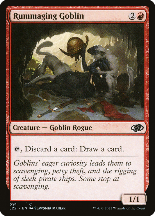 Rummaging Goblin (J22) #591 [EN/N] s/o