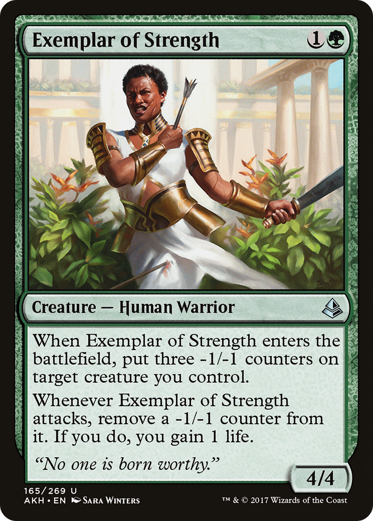 Exemplar of Strength (AKH) #165 [EN/N]