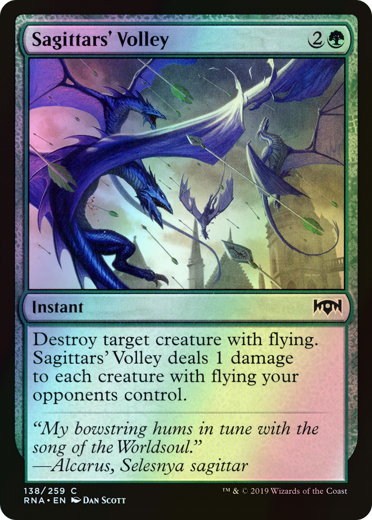 Sagittars' Volley (RNA) #138 [EN/F]