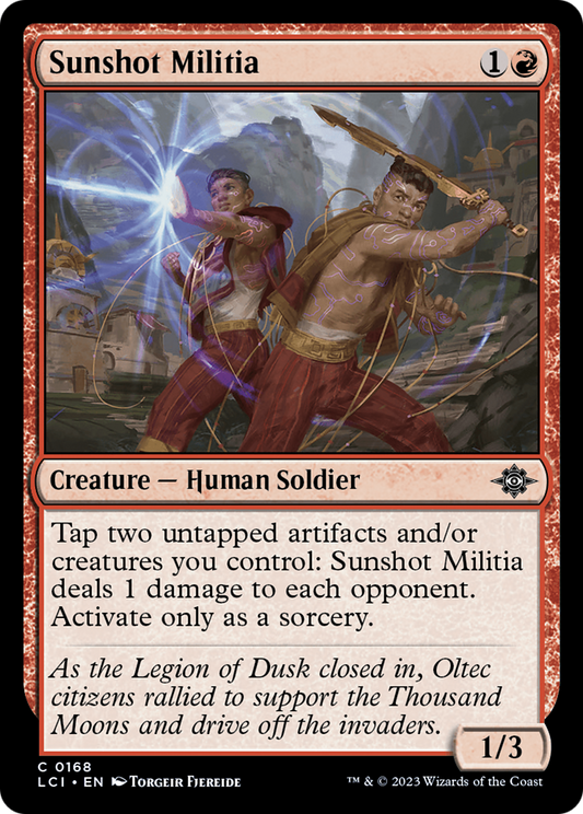 Sunshot Militia (LCI) #168 [EN/N] s/o