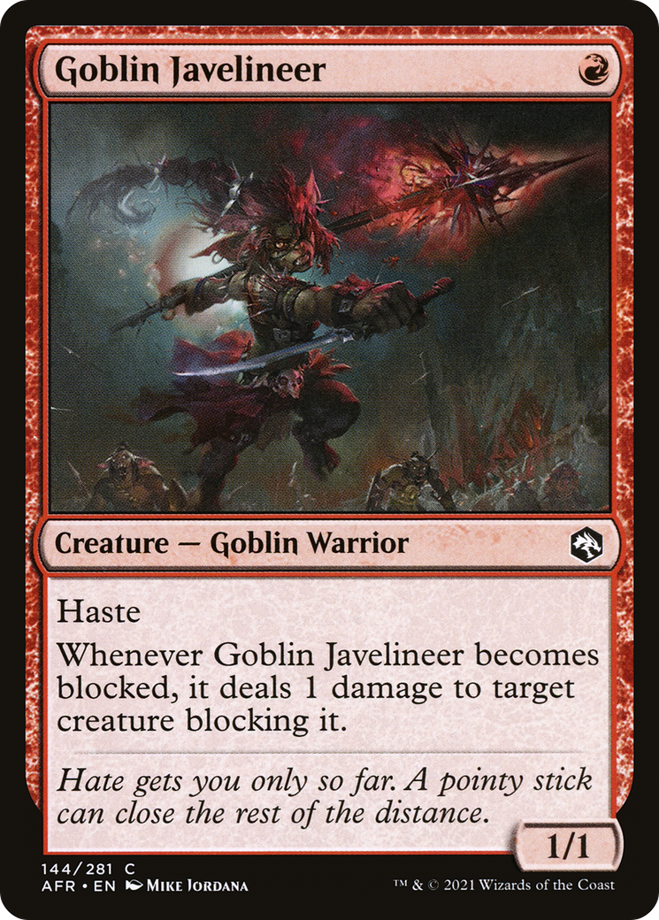 Goblin Javelineer (AFR) #144 [EN/N]