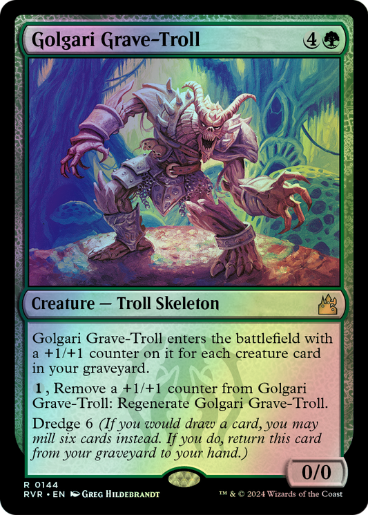 Golgari Grave-Troll (RVR) #144 [EN/F]