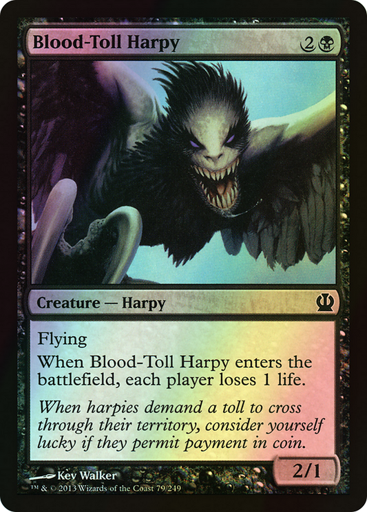 Blood-Toll Harpy (THS) #79 [EN/F]
