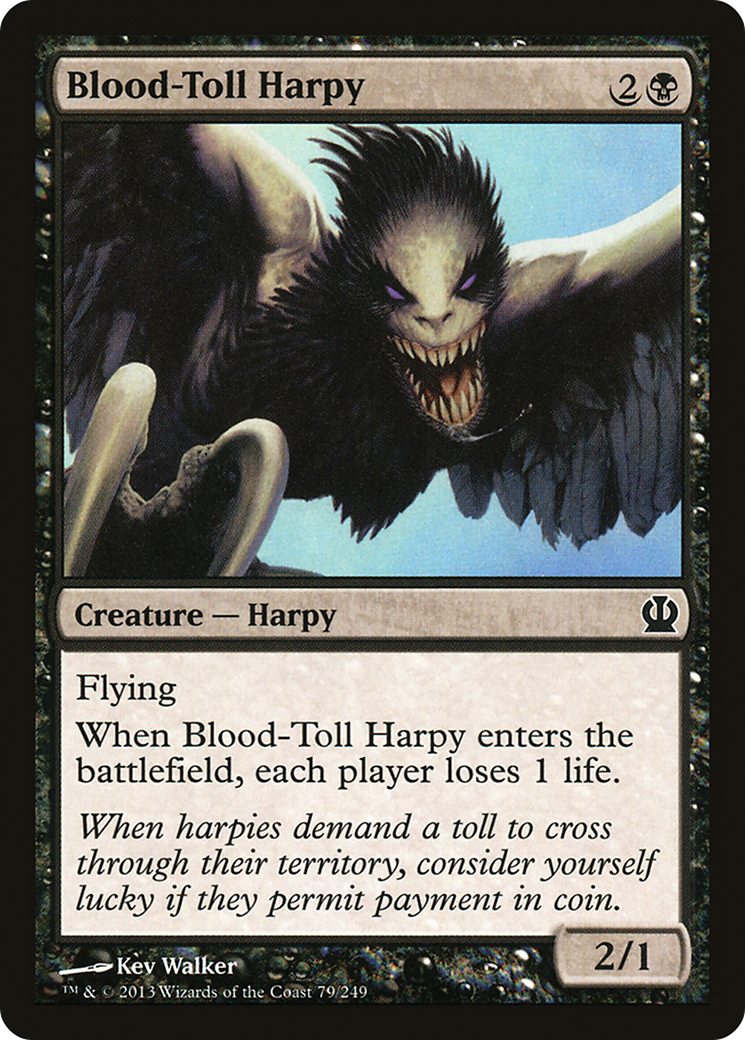 Blood-Toll Harpy (THS) #79 [EN/N]