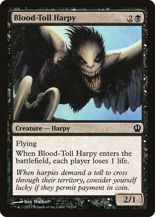 Blood-Toll Harpy (THS) #79 [EN/N]