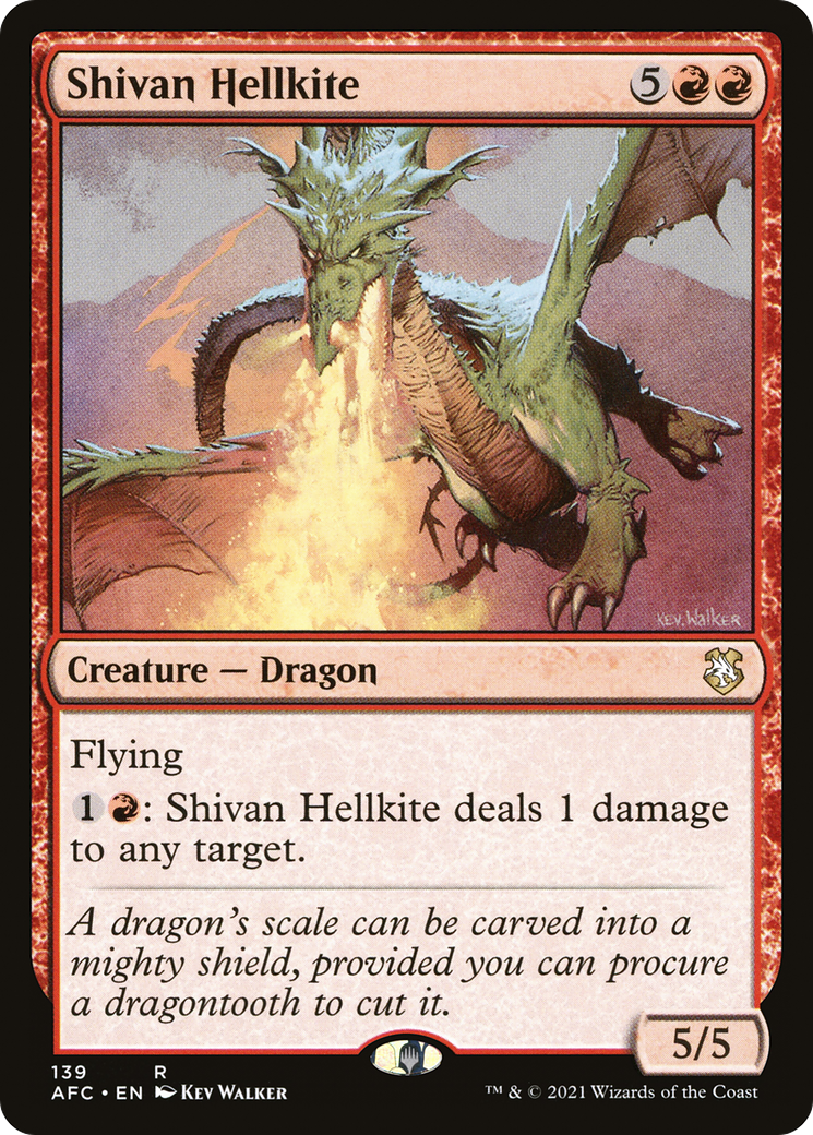 Shivan Hellkite (AFC) #139 [EN/N]