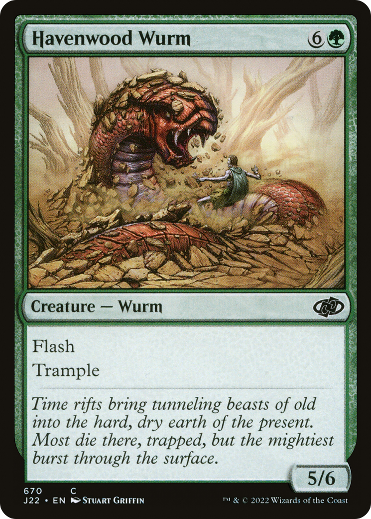 Havenwood Wurm (J22) #670 [EN/N]