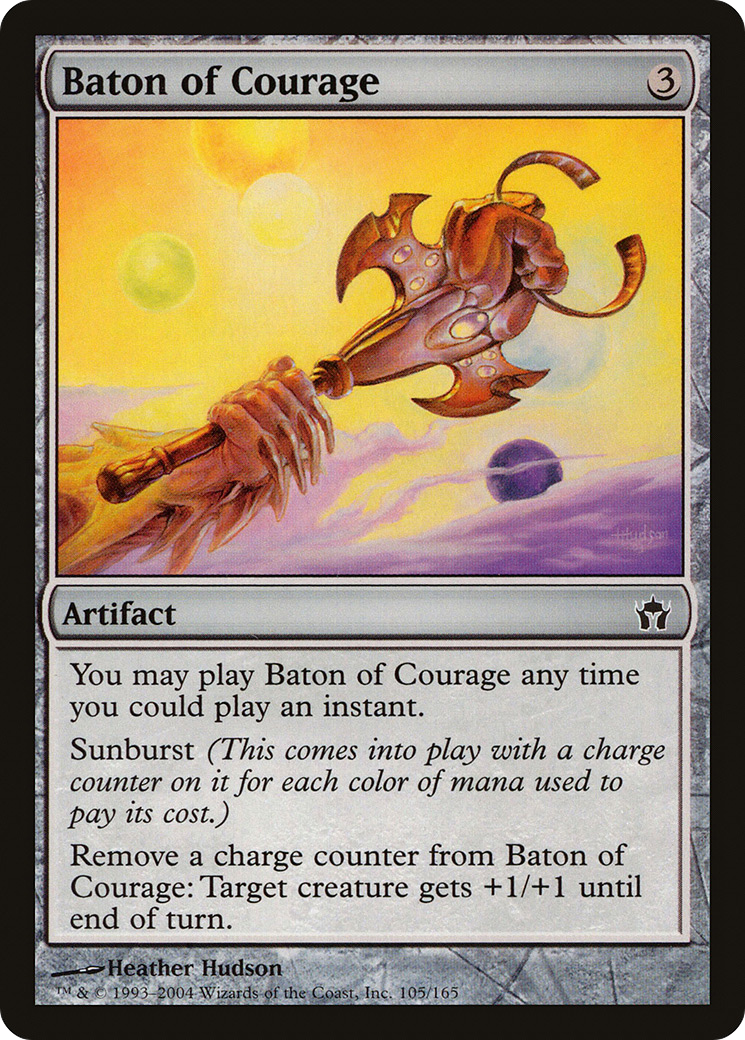 Baton of Courage (5DN) #105 [EN/N]