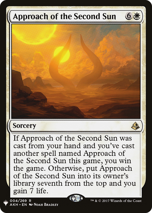 Approach of the Second Sun (PLST) #AKH-4 [EN/N] s/o