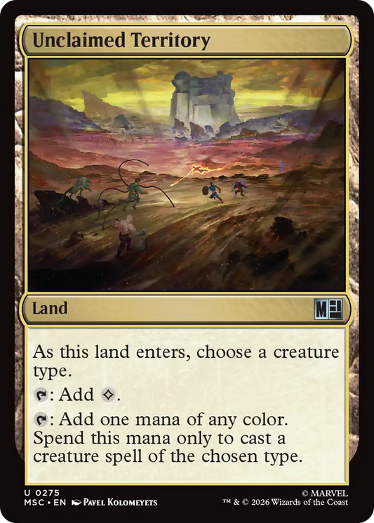 Unclaimed Territory (MSC) #275 [EN/N]