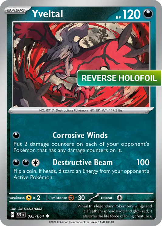 Yveltal (SFA) #035 [EN/R] s/o