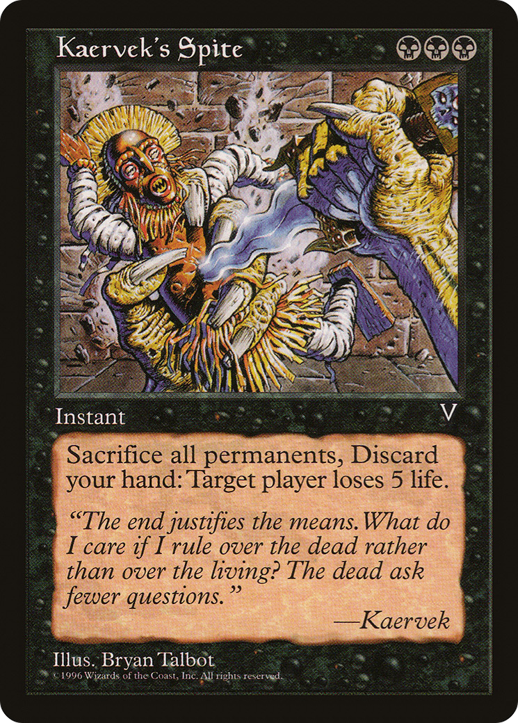 Kaervek's Spite (VIS) #63 [EN/N]