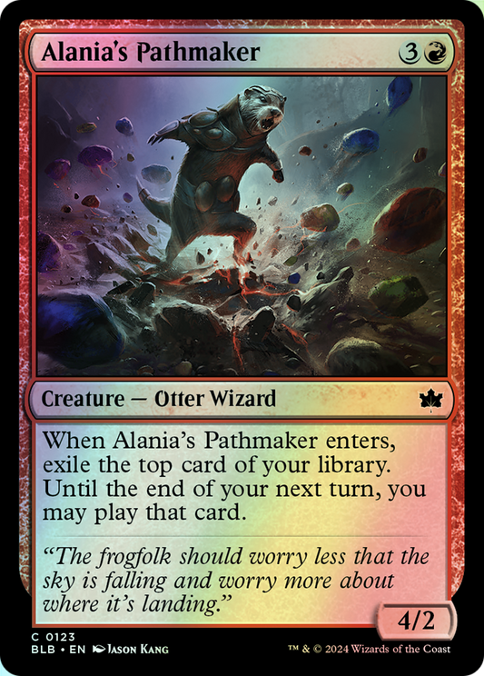 Alania's Pathmaker (BLB) #123 [EN/F]