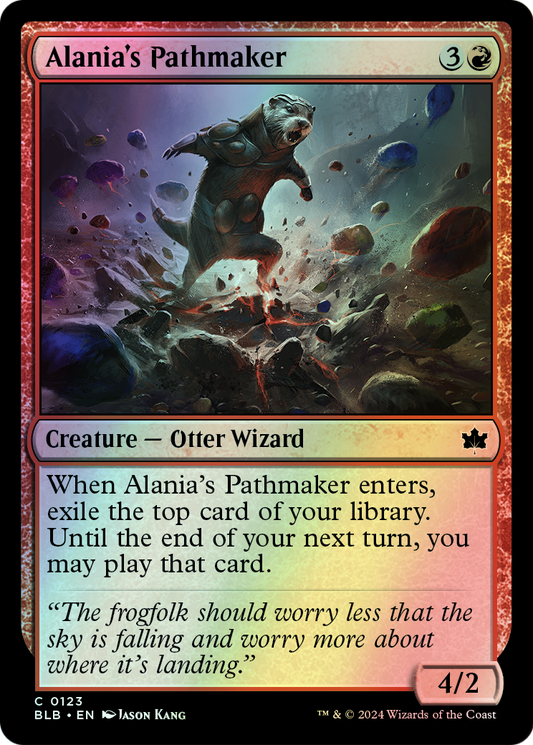 Alania's Pathmaker (BLB) #123 [EN/F]