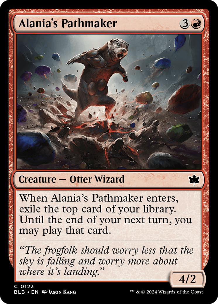 Alania's Pathmaker (BLB) #123 [EN/N]