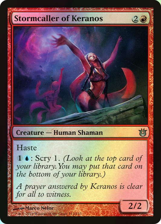 Stormcaller of Keranos (BNG) #112 [EN/F]
