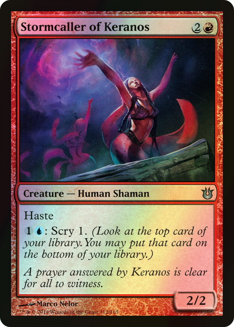 Stormcaller of Keranos (BNG) #112 [EN/F]
