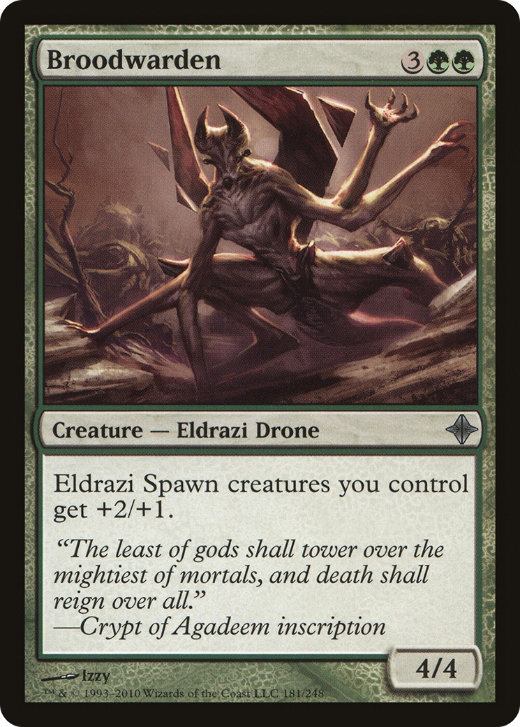 Broodwarden (ROE) #181 [EN/N] s/o