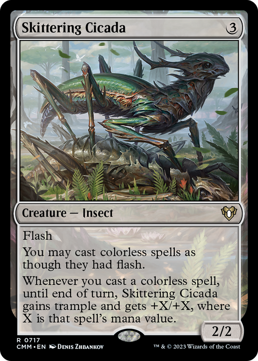 Skittering Cicada (CMM) #717 [EN/N] s/o