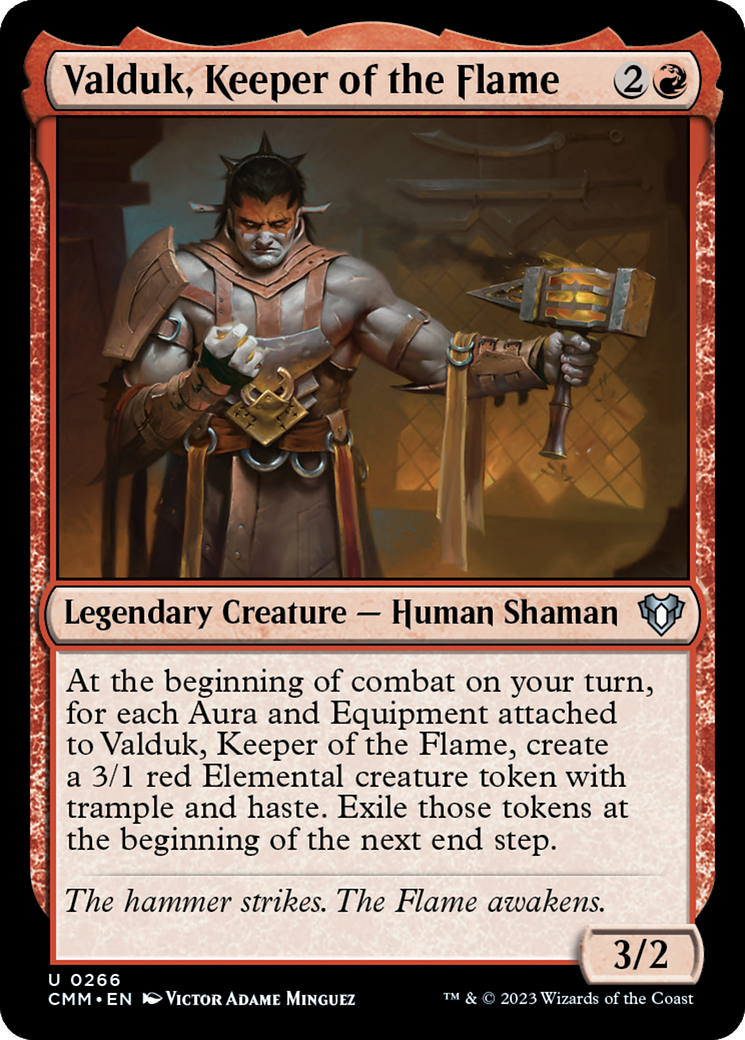 Valduk, Keeper of the Flame (CMM) #266 [EN/N] s/o