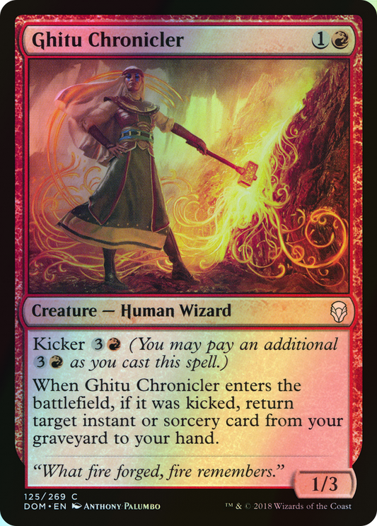 Ghitu Chronicler (DOM) #125 [EN/F]
