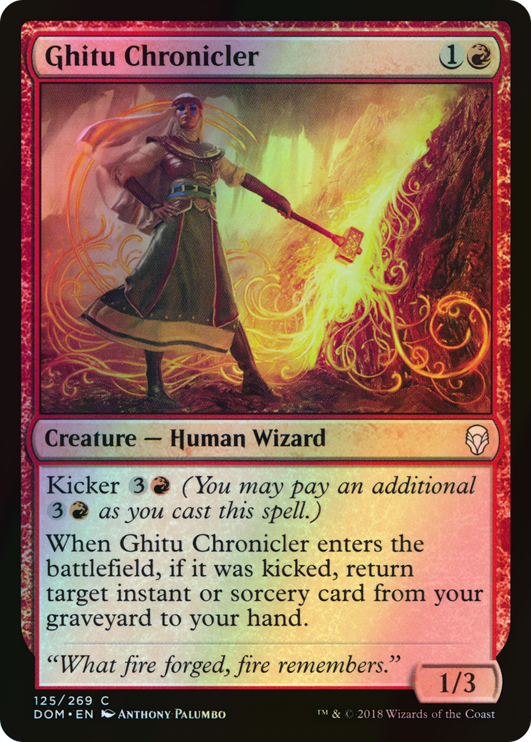 Ghitu Chronicler (DOM) #125 [EN/F]