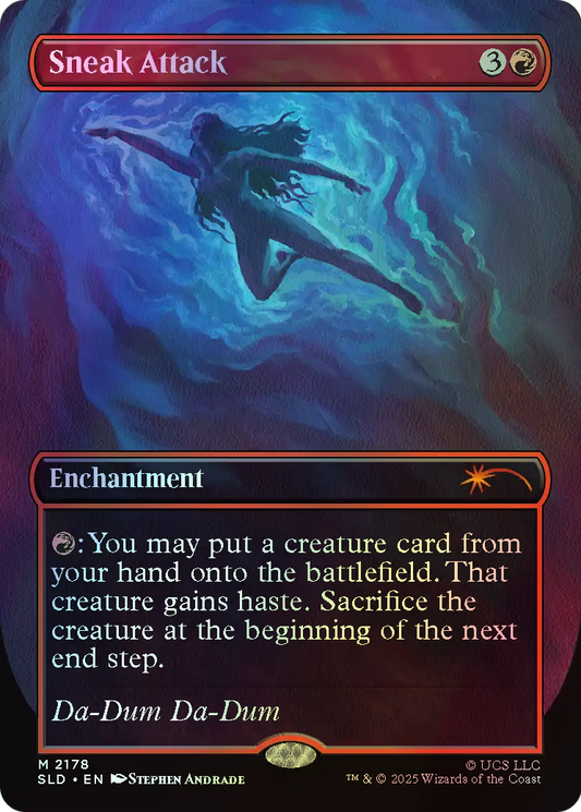 Sneak Attack - Rainbow Foil (SLD) #2178 [EN/F]