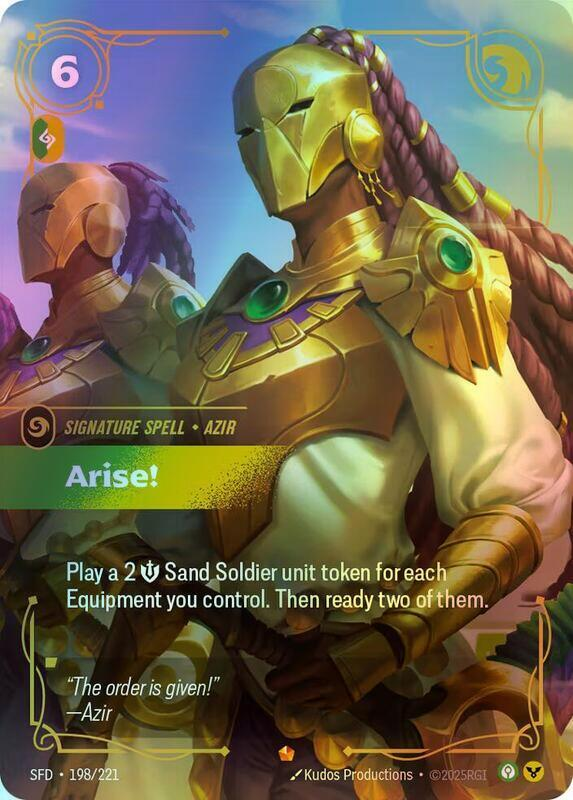 Arise! (SFD) #198 [EN/F] s/o