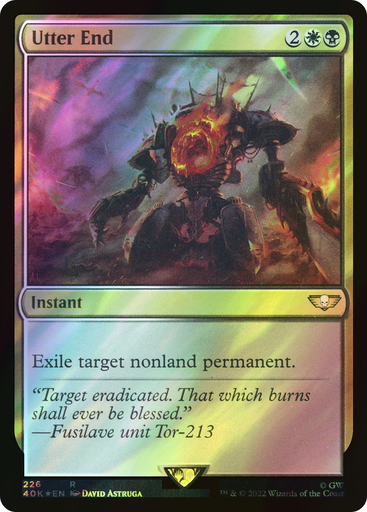 Utter End - Surge Foil (40K) #226★ [EN/F]