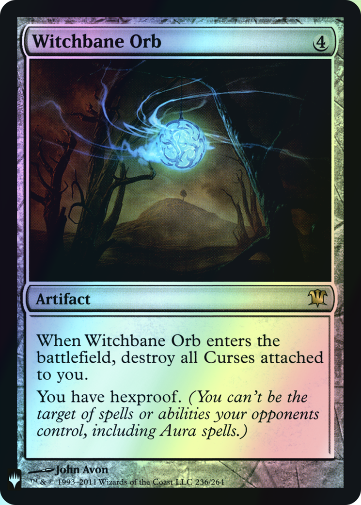 Witchbane Orb (PLST) #ISD-236 [EN/F] s/o