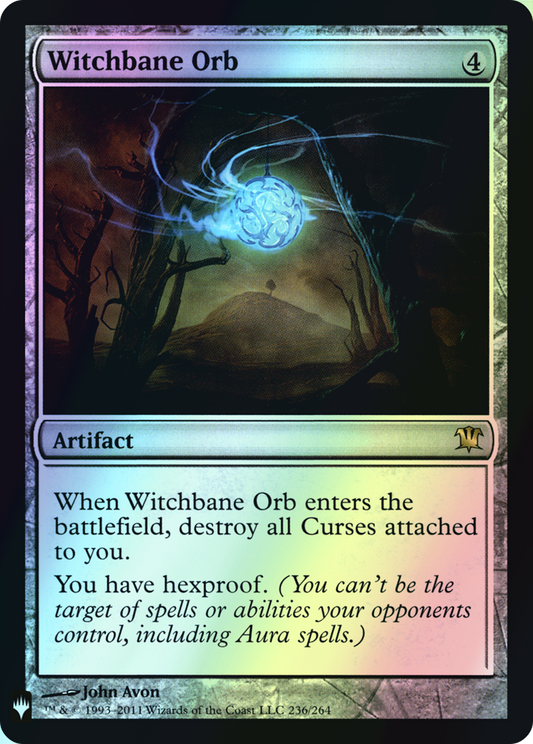 Witchbane Orb (PLST) #ISD-236 [EN/F] s/o