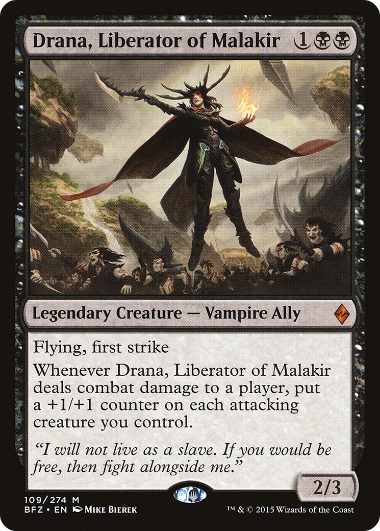 Drana, Liberator of Malakir (BFZ) #109 [EN/N]